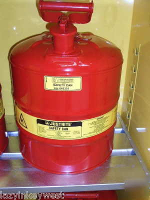 Justrite flammable liquid storage cabinet model #25302