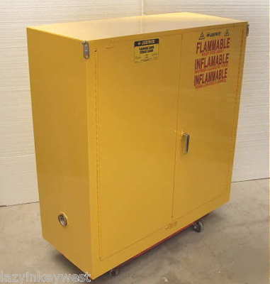 Justrite flammable liquid storage cabinet model #25302