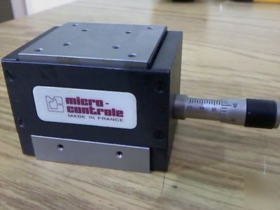Micro controle model MVN50 linear stage and micrometer