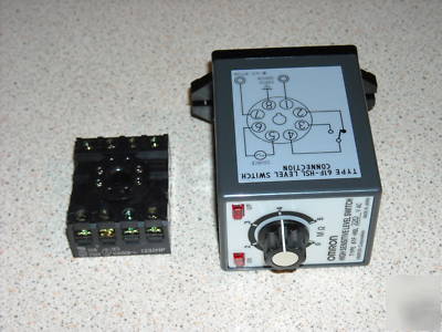 Omron float less level switch 61F-hsl relay