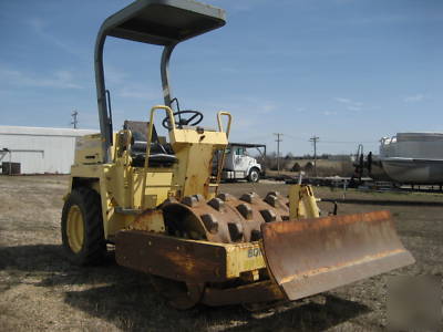 Bank repo '96 bomag 124 pdb vibratory compaction roller