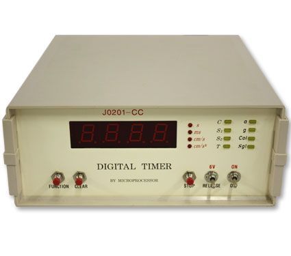 Digital timer with photogates for physics science