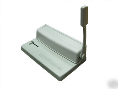 New coil pro spiral binding machine ** free crimpers**
