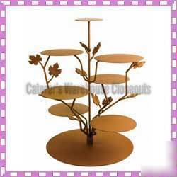 Party tree cake / display stand, rust, 24
