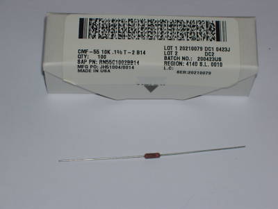 Vishay -dale electronics RN55C1002BB14 lot of 100