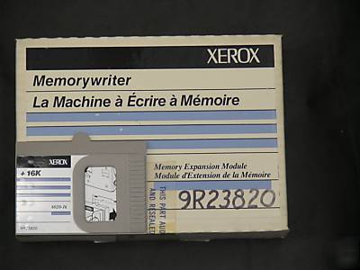 Xerox 6020 & 6025 memorywriter typewriter +16K memory