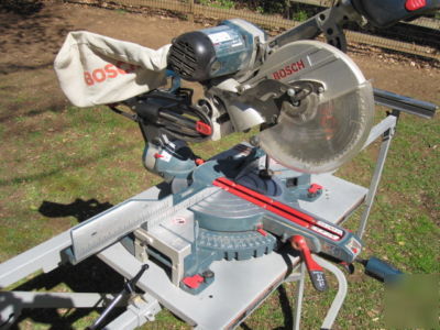 Bosch sliding miter saw & ridgid utility 