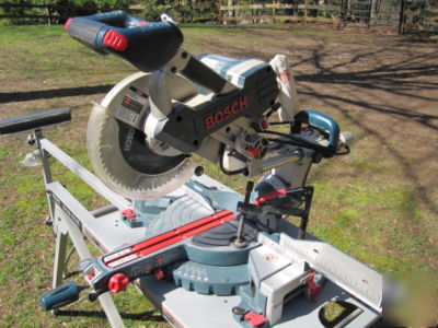 Bosch sliding miter saw & ridgid utility 