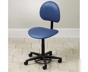 Clinton foot activated contour stool with