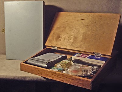 Dealer shows check-out equipment & supplies travel kit