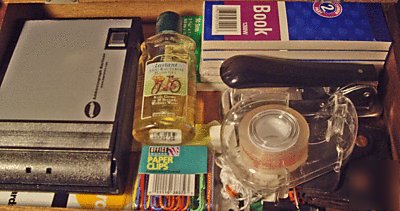 Dealer shows check-out equipment & supplies travel kit