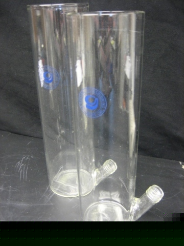Lot of 2 general glass condensation flasks