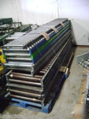 Lot of gravity roller conveyor 26