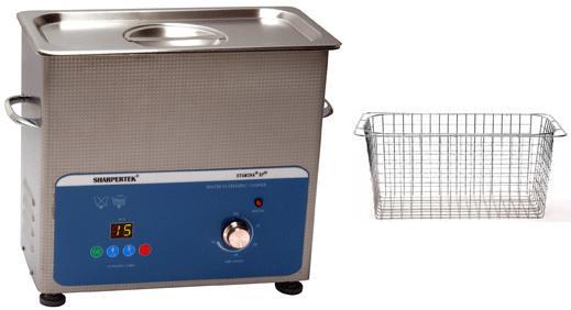 Sharpertek digital 1.6 gallon ultrasonic heated cleaner