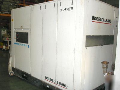 Used air compressor, ingersoll-rand 150 hp sierra H150