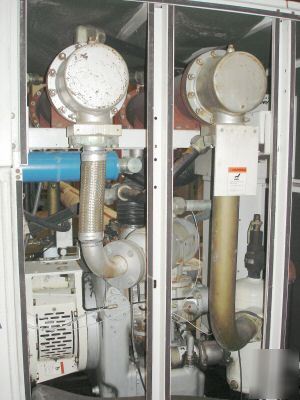 Used air compressor, ingersoll-rand 150 hp sierra H150