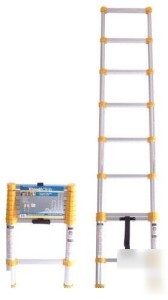Extend and climb home telescopic ladder extends to 2.6M