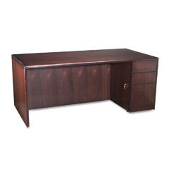 Hon 92000 series single pedestal desk with right fullh