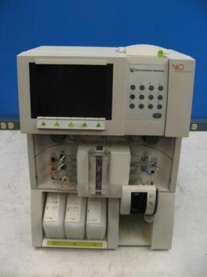 Instrumentation 1640 ph blood gas electrolytes analyzer