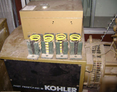 Kohler 20KW natural gas generator / transfer switch box