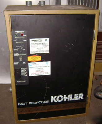 Kohler 20KW natural gas generator / transfer switch box