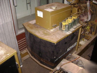 Kohler 20KW natural gas generator / transfer switch box