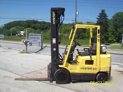 1999 hyster lp 6000LB. forklift #0261