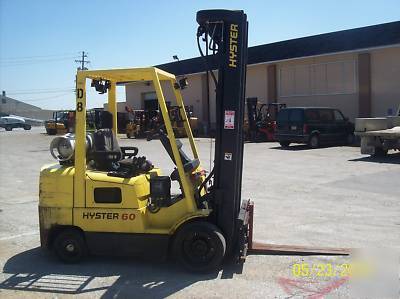 1999 hyster lp 6000LB. forklift #0261