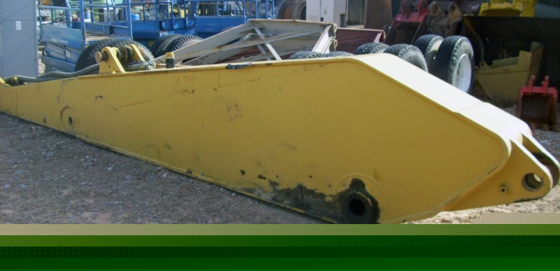 Cat 350 excavator trackhoe boom long stick construction