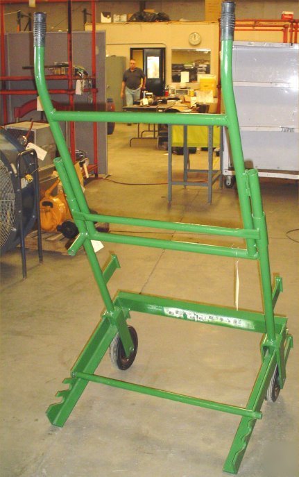 Greenlee # 916 wire cable reel transporter cart 