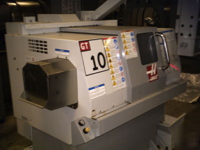 2007 haas GT10 cnc turning center lathe demo unit