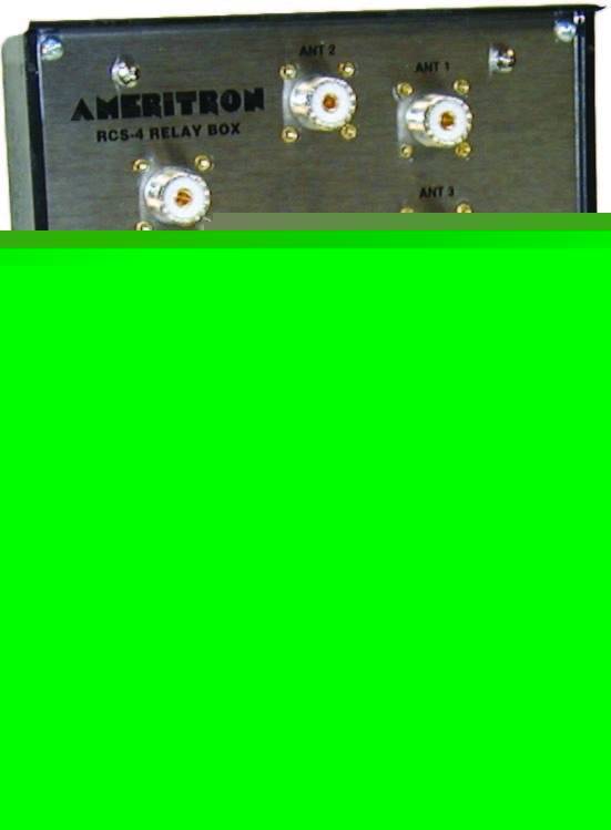 Ameritron rcs-4L(x) coax switch w/lightning protection