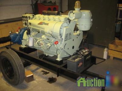 High pressure fire water pump deutz F6L912 88HP engine