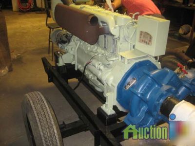 High pressure fire water pump deutz F6L912 88HP engine