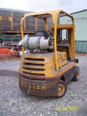 Hyster 8000 lb. capacity lp forklift 