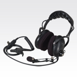 Motorola 2 way radio in line ptt medium weight headset