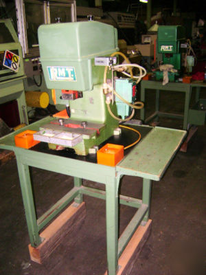 Rmt model 3VS, 3-ton pneumatic knuckle press with stand