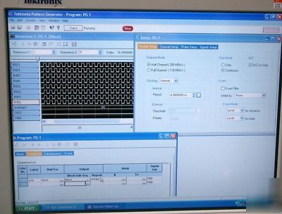 Tektronix TLA7012 /018 logic analyzer mainframe