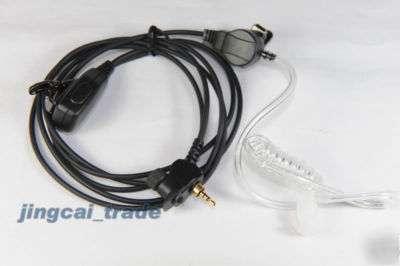 Covert acoustic tube earpiece for motorola tetra MTH800