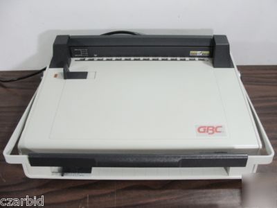 Gbc velobind system one velo binding punch machine test