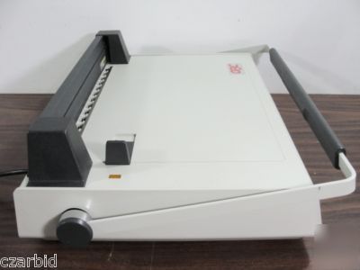 Gbc velobind system one velo binding punch machine test