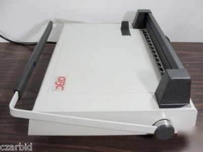 Gbc velobind system one velo binding punch machine test