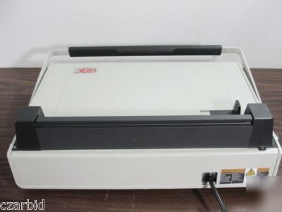 Gbc velobind system one velo binding punch machine test