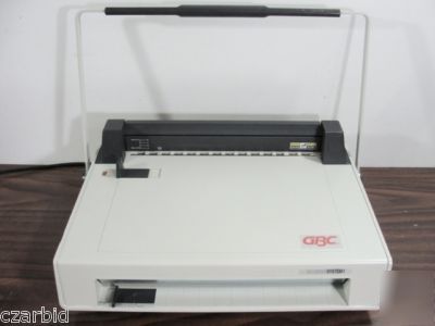 Gbc velobind system one velo binding punch machine test