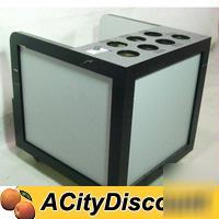 Restaurant buffet moblie plate silverware station used