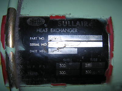 Sullair ts-20 two stage rotary air compressor