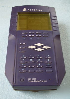 Acterna jdsu sda-5000 SDA5000 digital analyzer reverse