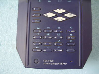 Acterna jdsu sda-5000 SDA5000 digital analyzer reverse