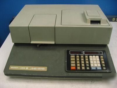 Bausch & lomb spectronic 2000 spectrophotometer