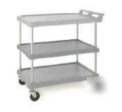 Metro utility cart 3 shelves 21IN x 33IN |BC2030-34G